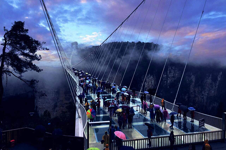 長沙出發(fā)到張家界玻璃橋、天門山、玻璃棧道、鳳凰古城3日游